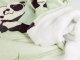 Didelio dydžio džemperis-pledas Panda su kapotonu, žalias