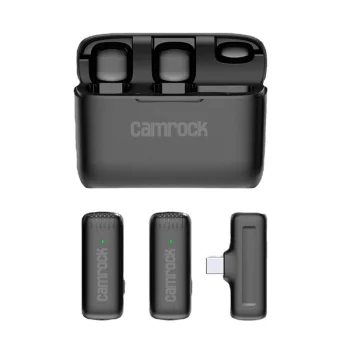 Belaidis mikrofonų komplektas Camrock Trio MW3 (USB-C)