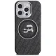 Karl Lagerfeld dėklas iPhone 16 Pro Max su MagSafe, juodas