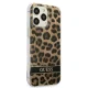 Dėklas Guess Leopard, skirtas Apple iPhone 13 Pro / 13, rudas