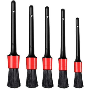 Car Detailing Brush Set, 5 Pcs