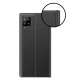 Atverčiamas dėklas Sleep Case su langeliu telefonui Samsung Galaxy A22 4G, rožinis