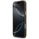 Guess iPhone 17 Pro Max dėklas 4G Strass Logo MagSafe, rudas