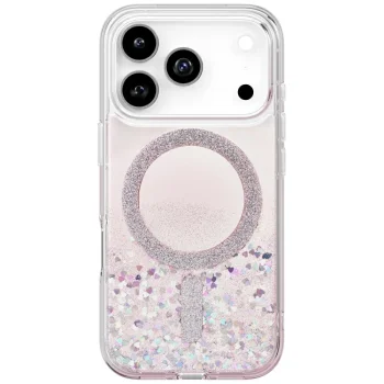 Uniq Coehl Solea Magnetic apsauginis dėklas, skirtas iPhone 17 Pro, rožinis