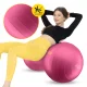4FIZJO Peanut Air Ball Exercise Ball 45x90 cm, Pink