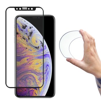Wozinsky Full Cover Flexi Nano apsauginis stiklas iPhone 14 Plus / 13 Pro Max
