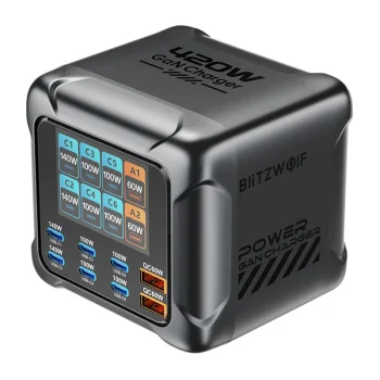 Blitzwolf BW-S33 420W 8-portų įkroviklis