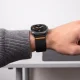 Laikrodžio dirželis Tech-Protect Nylon Clasp, Samsung Galaxy Watch Ultra 47mm, juodas