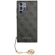 „Guess 4G Charms“ dėklas, skirtas Samsung Galaxy S24 Ultra, juodas