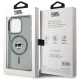 Karl Lagerfeld dėklas iPhone 15 Pro Max su MagSafe, juodas