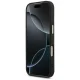 Karl Lagerfeld iPhone 17 Pro dėklas MagSafe PU Round Point Logo, juodas