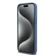 DKNY dėklas iPhone 15 Pro Max telefonui su MagSafe, mėlynas