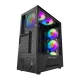 Kompiuterio korpusas Darkflash LEO Midi Tower, Juodas
