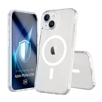 3mk Armor MagCase dėklas iPhone 13 / 14, skaidrus