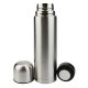 Stainless Steel Insulated Thermos 1L (34oz) for Coffee and Tea, Silver