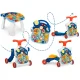 Ricokids 5-in-1 vaikiška vaikštynė ir lavinamasis stalas 781900, mėlyna