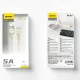 Dudao L7SL USB-A į Lightning laidas 5A, 1m, Smėlio spalvos