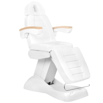 Case Lux elektrinis kosmetologinis gultas, baltas
