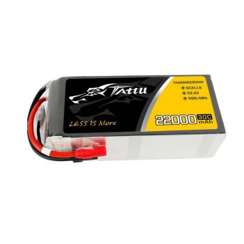 Tattu 22000mAh 22.2V 30C 6S1P LiPo baterija (AS150+XT150)