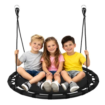 Iso Trade Stork Nest Swing 100 cm, Black
