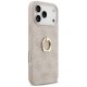 Guess 4G Ring Stand dėklas iPhone 17 Pro Max telefonui, rožinis