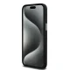 DKNY Liquid Silicone dėklas, skirtas iPhone 14 Pro Max, su MagSafe, juodas