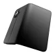 Puro Wallet Stand atverčiamas dėklas iPhone 17 telefonui, juodas