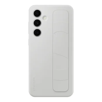 Samsung Standing Grip Case EF-GS921CLEGWW with holder / stand for Samsung Galaxy S24 FE - gray