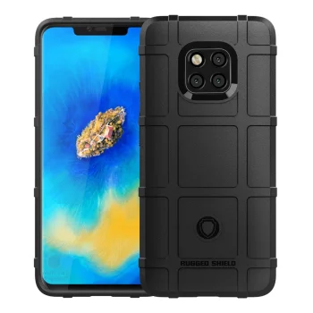Huawei Mate 20 Pro dėklas Shock-proof Rugged, juodas