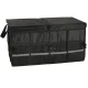 Large Car Trunk Organizer with Reflectors, 50L, Black