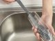 Silicone Brush for Washing Bottles and Glasses, 33 cm