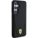 Ferrari Hot Stamp V Lines MagSafe dėklas Samsung Galaxy S24, juodas