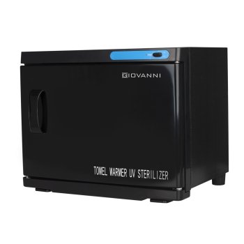 Activeshop rankšluosčių šildytuvas su UV-C sterilizatoriumi 23 L, juodas