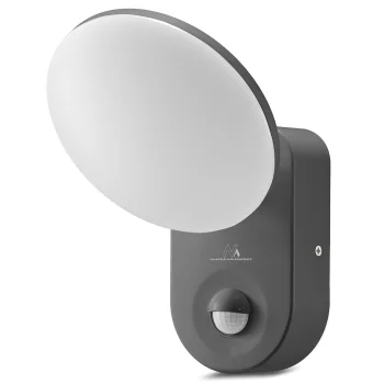 Maclean MCE367 LED sieninis šviestuvas su PIR jutikliu, 15W, 1100lm, pilkas
