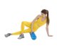 4FIZJO PENTAGRAM Yoga Massage Fitnes Pilates Foam Grid Roller 45cm, Blue