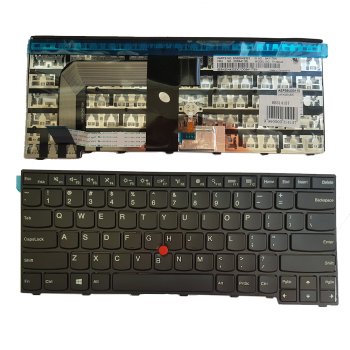 Extra Digital Lenovo ThinkPad T460 / T470 klaviatūra su TrackPoint, juoda