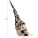 Ruhhy Standing Gnome with LED Light, 33 cm, Grey/Brown