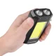 Darbinis žibintas Wozinsky WLR-15W, 15 W, 1500 lm, CREE ir COB LED, IPX6, pilkas