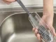 Silicone Brush for Washing Bottles and Glasses, 33 cm