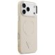 Guess Triangle Logo MagSafe Phone Case Cover iPhone 17 Pro - Beige