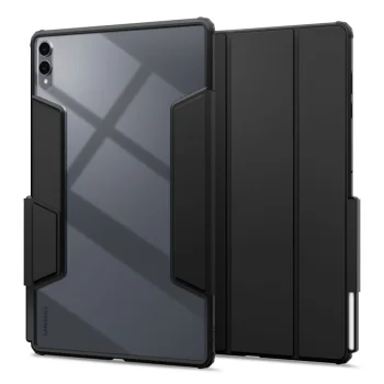 Dėklas Spigen Airskin Pro planšetei Samsung Galaxy Tab S11 Ultra 14.6 (X930 / X936B), juodas