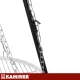 Kaminer trikojis lauko grilis su laužaviete 167x58 cm