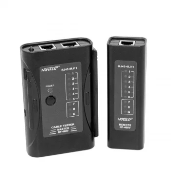 Tinklo ir telefono kabelių testeris RJ-45, RJ-11