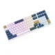 Mechaninė klaviatūra Royal Kludge RK98 RGB, Red switch, mėlyna