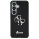 Guess IML Big Metal 4G Script Case for Samsung Galaxy S26 - Black