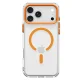 Spigen Ultra Hybrid Optik S MagSafe dėklas iPhone 18 Pro / 17 Pro, Transparent Orange