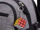 Mini Rubik\'s Cube Keychain 3x3 Educational Puzzle Toy, Multicolor
