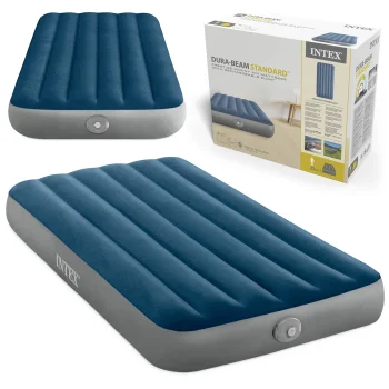 Intex 64187NP Inflatable Mattress with Built-in USB Pump, 191x99x25 cm
