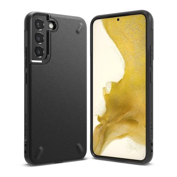 Samsung Galaxy S22+ Plus 5G (SM-S906) Ringke Onyx Durable TPU Case Cover, Black