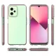Telefono dėklas Spring Case skirtas Realme C35, 1 mm TPU su juodu rėmeliu